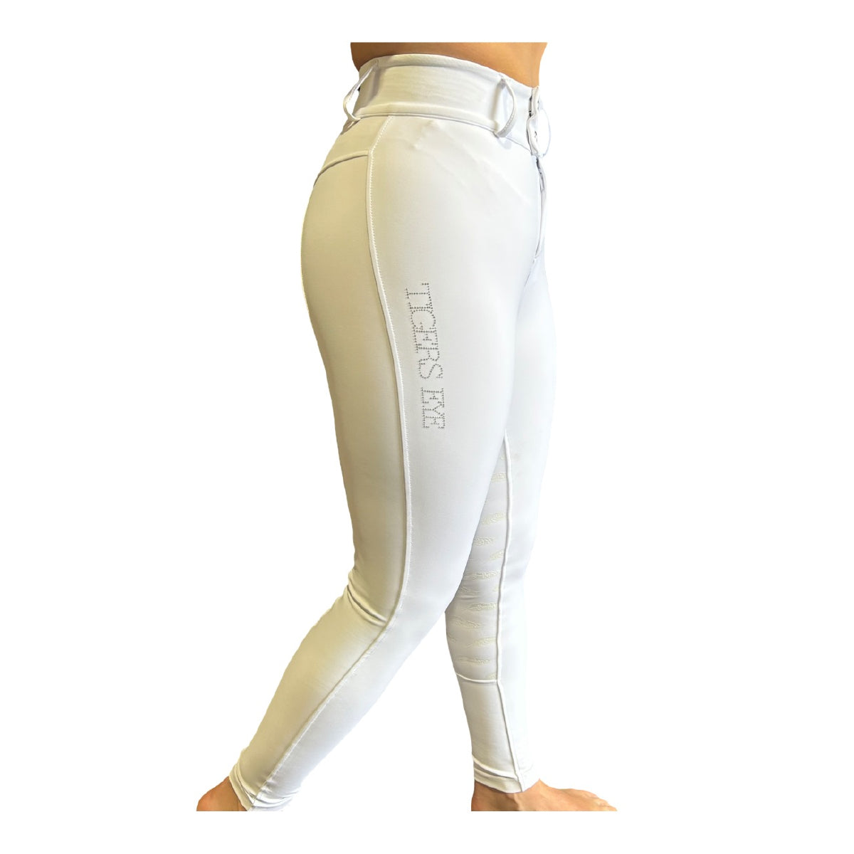 Women's White Riding Breeches